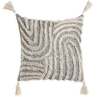 fijalo Home ESPRIT Kissen 45 x 15 x 45 cm Grau