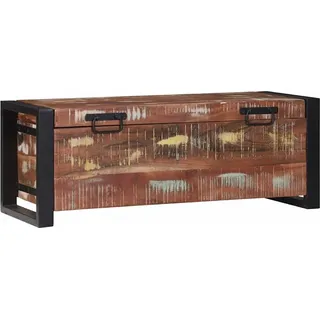 Aufbewahrungs-Truhen 80 x 30 x 30 cm Massivholz Altholz