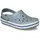 »Crocband«, Sommerschuh, Gartenschuh, Poolslides, mit farbiger Laufsohle Crocs grau-blau