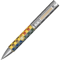 Montegrappa Harry Potter House Colours Kugelschreiber aus Edelstahl und Messing in der Farbe Hogwarts, Länge: 14,1cm, ISHPRBHG