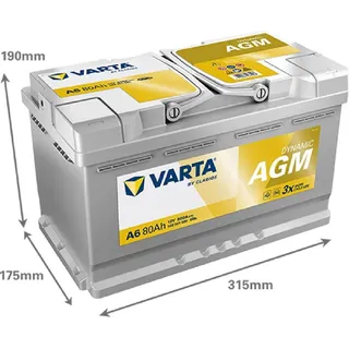 Varta A6 80Ah 12V