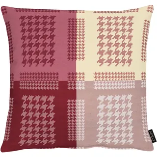 APELT Dekokissen »Alexis« Kissenhülle mit Füllung, 1 Stück, rot