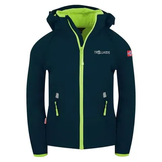 TrollKids Kids Rondane Zip Off Jacket XT navy/lime (819-100) - Grün
