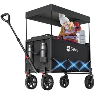 Sekey Bollerwagen S4018 schwarz