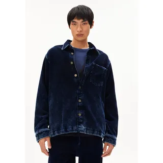 YUNAAI INDIGO CORDJACKE |  aus 100% Bio-Baumwolle - blau (XL)