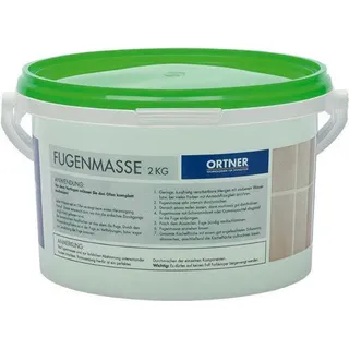 Fugenmasse Kachelofen Eimer 2kg verschiedene Farben | Kübel 2kg | Dunkelgrün (RAL 6013) *A