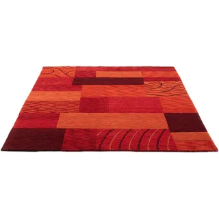 THEKO Royal Domas 4028 Wollteppich 60 x 90 cm Rot