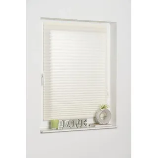 K-HOME Plissee »COMO« Lichtschutz freihängend, beige