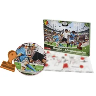 ROTH Stempel-Adventskalender "Fußball" - Rot