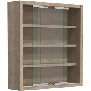 VCM Hängevitrine Agisa 37 x 40 x 10 cm Beige