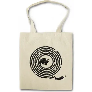 Urban Backwoods Cat Dog Maze, Stofftasche, Farbe: Beige - Beige