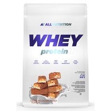 ALLNUTRITION WPC Whey Protein Pulver mit Aminosäuren - Eiweiss Protein Pulver - Fettarmes Proteinpulver Isolate für Muskelaufbau und Erholung nach dem Fitness - 908g - Chocolate Caramel Peanut