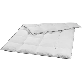 sleepling medium Daunendecke, Ganzjahresdecke, 135 x 200 cm, 20% Daunen 80% Federn Steppbett, sleepling | weiß