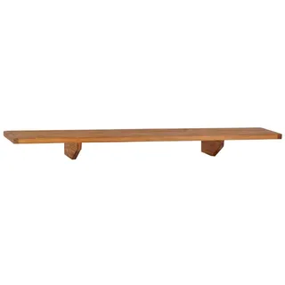 MiaMöbel Wandregal 165 x 15 x 35 cm Gelb