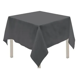 Soleil d'Ocre Tischdecke mit Fleckschutz ALIX 180 x 180 cm Silber