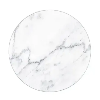 WENKO Topfuntersetzer aus Glas, Ø 20 cm, Dekorativer Glasuntersetzer zum Schutz von Möbeln, Motiv: Marmor