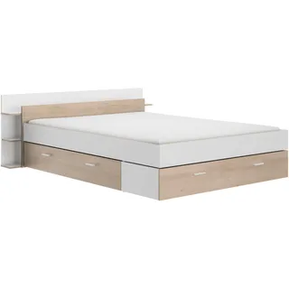 Gami Stauraumbett 160 x 200 cm Beige