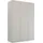 Drehtürenschrank PURISMA 151 x 223 x 60 cm Weiß