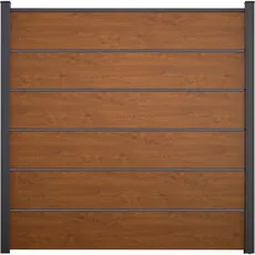 Bild Basicline 180 cm x 180 cm Golden Oak