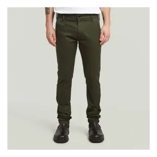 G-Star für Herren. D25179-C105-995 Chino Skinny-Hose 3.0 grün (27/30), Lässig, Bio-Baumwolle, Nachhaltig