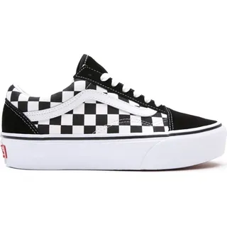 Old Skool Platform Checkerboard black-true white 35