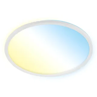 Brilo LED-Deckenleuchte Slim S B-Smart Panel Dimmbar Weiß 22 W