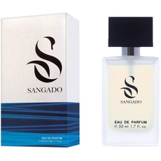 SANGADO Atlantis Parfüm für Herren 8-10 Stunden Langanhaltend Luxuriös duftend Fruchtiges Chypre Zarte französische Essenszen Extra-konzentriert (Eau de Parfum), 50ml Spray