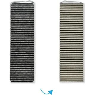 Allspares Aktivkohlefilter für Bora Pure Filter PUAKF | geeignet für Ihr Bora Pure, X Pure, S Pure, PURU oder PUXU für Ihr Umluftkochfeld | 430 x 130 x 50 mm