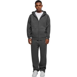 Urban Classics Herren Jogginganzug Blanc Suit, lässiges Kapuzensweatshirt mit Jogginghose, charcoal, M