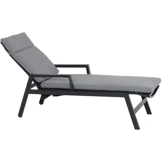 Siena Garden Valencia Rollliege 154 x 102 x 70 cm Anthrazitgrau Matt