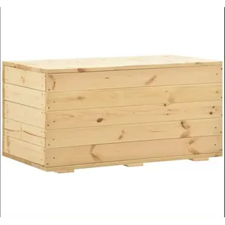 Truhe Kofferraum Sitzbank IN Holz Von Pino Lackierbar Natur 100x40x43 CM 051 V