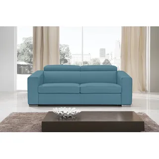 Egoitaliano "Cabiria, Design und super Sitz- und Liegekomfort", Sofa inkl. Schlaffunktion, Kopfteile verstellbar, mit Metallfüßen,