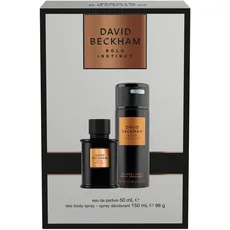 Bild von David Beckham, Bold Instinct Geschenkset für Herren, Eau de Parfum 50 ml und Deodorant 150 ml