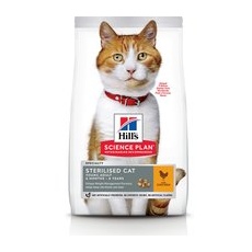 1,5kg Pui Adult Sterilised Hill's Science Plan Hrană uscată pisici