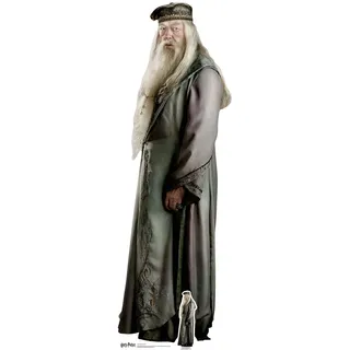 Star Cutouts Offizieller Pappaufsteller aus den Harry Potter Büchern, Pappe, Albus Dumbledore, 184 x 61 x 184 cm