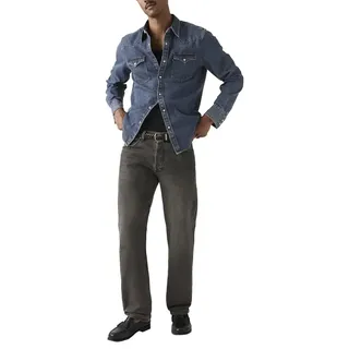 Levi's 501 Straight Fit grau (oak nights) 34/32