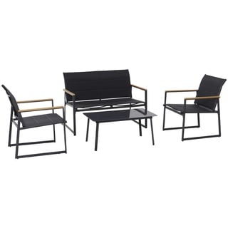 XXXL DINING-LOUNGESET Grau - 115x83x69 cm