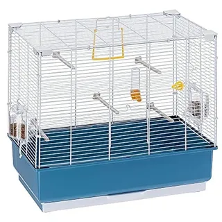 Ferplast Vogelkäfig Rekord 4 60 x 32,5 x 57,5 cm weiß