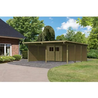 Karibu Doppelcarport Eco