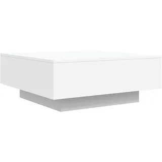 vidaXL Couchtisch Weiß 80x80x31 cm Holzwerkstoff