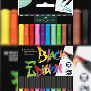 Faber-Castell Filzstift Set 10 St. Mehrfarbig