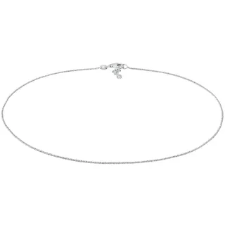 Elli - Choker Kordelkette Gedreht Fein 925 Silber Ketten Damen