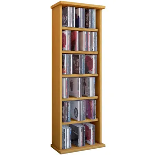 VCM Vostan CD-Regal 31 x 18 x 91,5 cm Braun