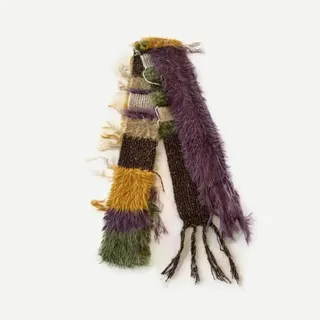 Schal, Warmes Strickdesign, Vielseitige Styling-Optionen, LILA, Eine Größe