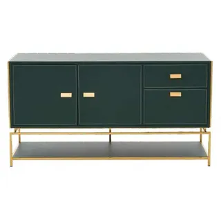 Esszimmer Sideboard Stil Modern Material Holz Neu Luxus Design Kommode - Grün