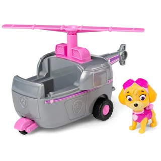 Paw Patrol PAW PATROL, Helikopter mit Skye-Figur (Sustainable Basic Vehicle/Basis Fahrzeug), Spielzeug für Kinder ab 3 Jahren