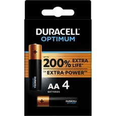 Duracell LR6 (4 Stk., AA), Batterien + Akkus