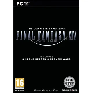 SQUARE ENIX Pc Games Pc Final Fantasy Xiv Online The Complete Experience One Size
