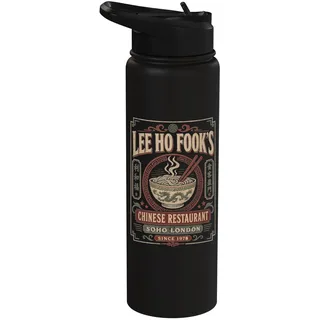 Lee Ho Fook's Chinesisches Restaurant Soho London Essstäbchen Stainless Steel Insulated Water Bottle