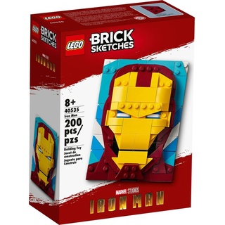 LEGO Brick Sketches Iron Man 40535